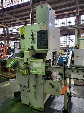 Kasto #WA-C7, cold saw with rack, 7.5 HP - Image 1