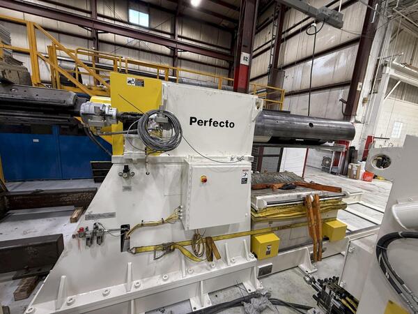 60000 lb. Perfecto, complete coil feed line, 72" width, .125" thickness - Image 10