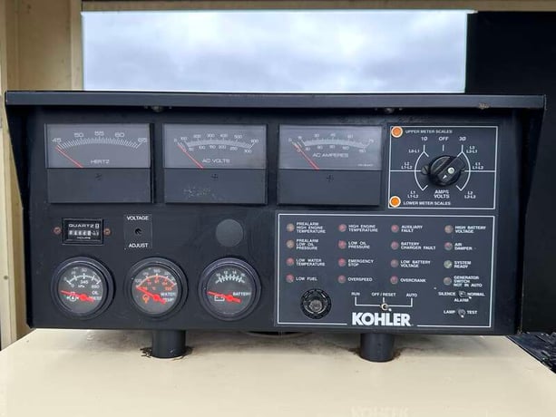 33 KW Kohler #30RZG, Natural gas / propane generator set, 120/240 Volts, 523 hours, 75 HP @ 1800 RPM, GM 4.3L - Image 8