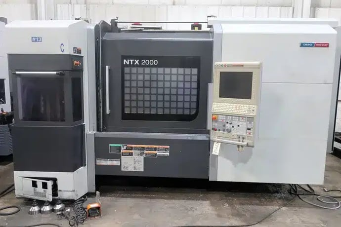 DMG, Mori #NTX-2000SZM/1500, Fanuc 31iB5, 25.9" swing, (2) Kitagawa chucks (non-thru), 2014 - Image 1