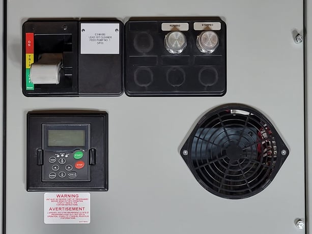10 HP Eaton, SVX005A1-5A4N1, variable frequency drive, 600 Volts, 10 amps, like new - Image 2