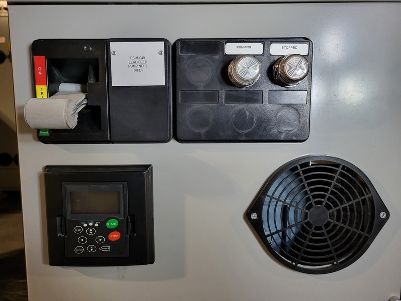 30 HP Eaton, SVX025A1-5A4N1, variable frequency drive, 600 Volts, 34 amps, like new - Image 2