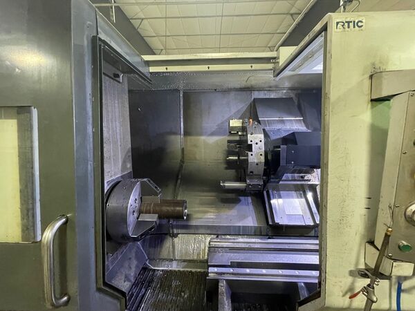 Haas #ST-45, CNC lathe, 34.5" swing, 44" machining length, 25.5" turn diameter, 40 HP, 1400 RPM, 2014 - Image 3