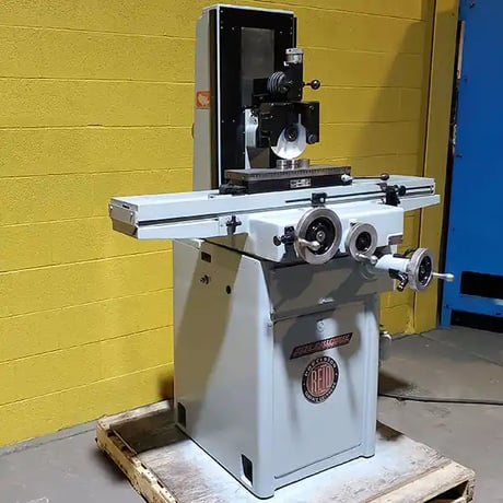 7" x 20" Reid #618HR, precision surface grinder, manual magnetic choke, manual 1 shot lube system - Image 2