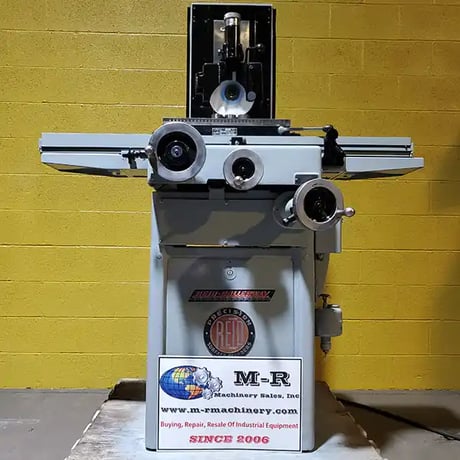 7" x 20" Reid #618HR, precision surface grinder, manual magnetic choke, manual 1 shot lube system - Image 4