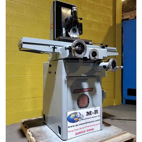 7" x 20" Reid #618HR, precision surface grinder, manual magnetic choke, manual 1 shot lube system - Image 6