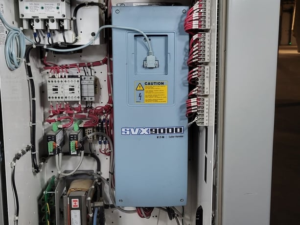 20 HP Eaton Cutler-Hammer, SVX00031V018, variable frequency drive, 600 Volts, 40 amps, like new - Image 6