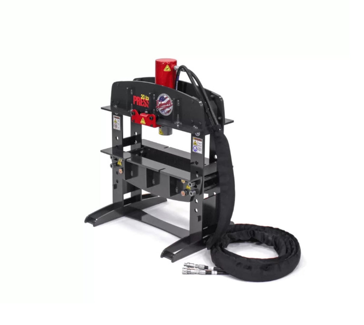 20 Ton, Edwards #ED9-HAT2030, shop press & portable power unit, 6-1/4" stroke, new - Image 4