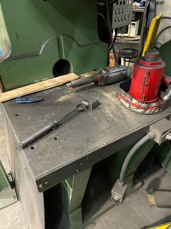 60 Ton, Minster #10-6A, OBI press, 8" stroke, 3" slide adjustment - Image 5