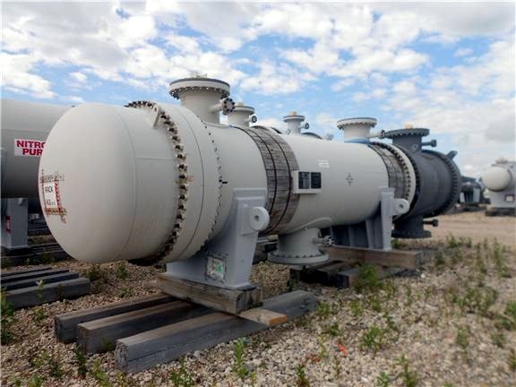 4625 sq.ft., 358FV psi shell, 470FV psi tube, Daekyung, shell & tube heat exchanger, 650&deg;F, 2008 - Image 1