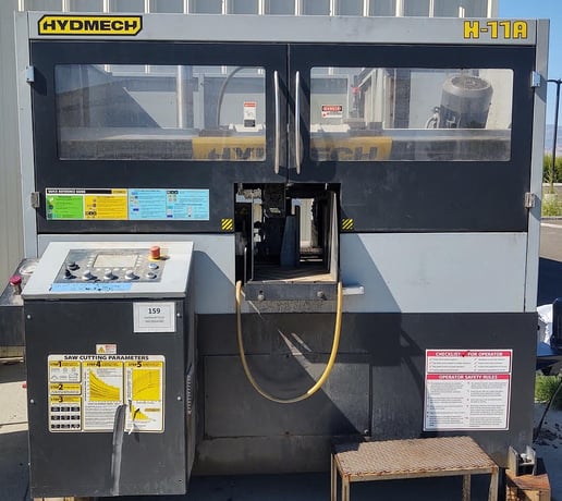 Hyd-Mech #H-11A, horizontal dual column band saw, 2017 - Image 3