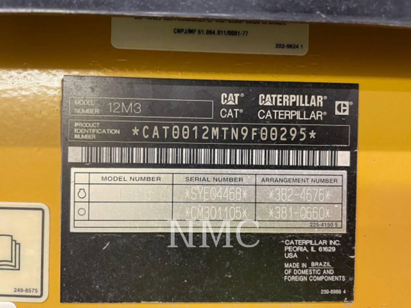 Caterpillar 12M3, Motor Grader, 9778 hours, S/N: N9F00295, 2015 - Image 6