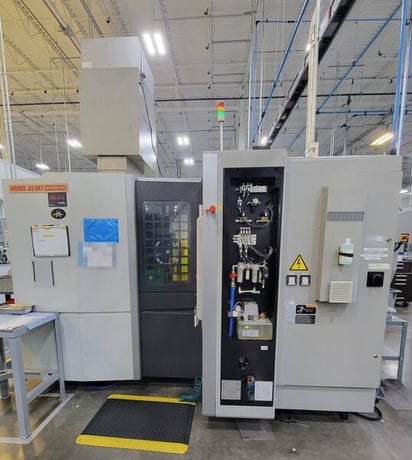 Mori Seiki #NHX-4000HSC, CNC horizontal machining center, 40 automatic tool changer, 22" X, 22" Y, 26" Z - Image 1