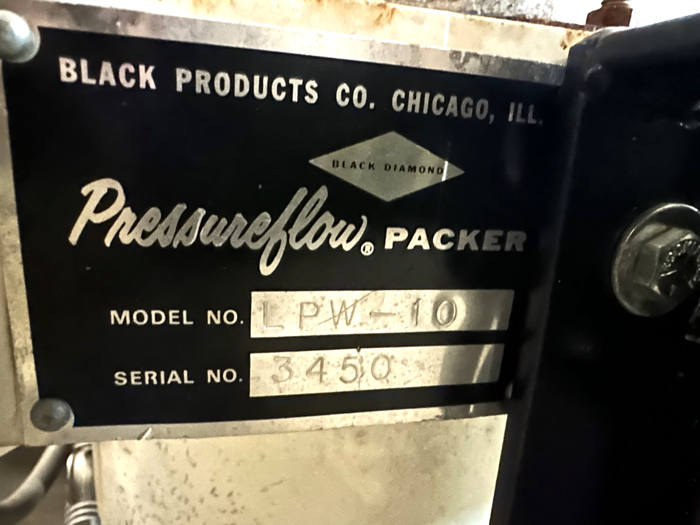Air Packer, Black Diamond #LPW-10 Pressureflow air packer, Stainless Steel material contact parts - Image 6