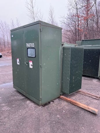 2600 KVA 34500GRDY/19920 Primary, 609Y/398 Secondary, ABB padmount, 3 phase distribution - Image 1