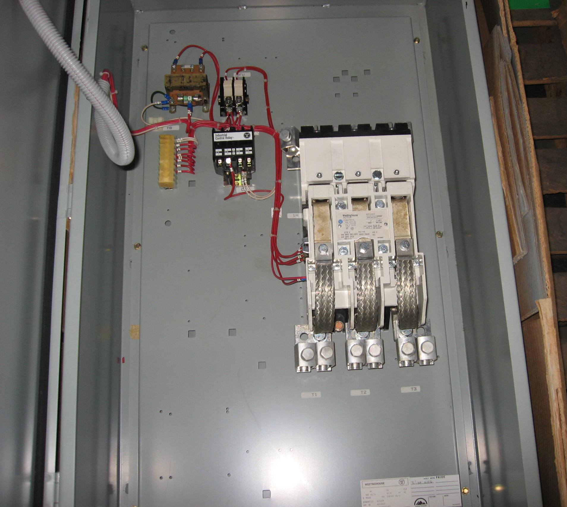 Westinghouse #J, motor control, 480 Volts, loan management ctrl, code CIAEC, new, unused (2 available) - Image 2
