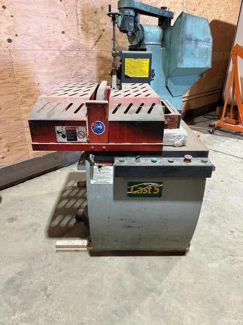 Castaly #CS-24L, Chop Saw and End Feed, 440V 3 phase, 2016 - Image 1