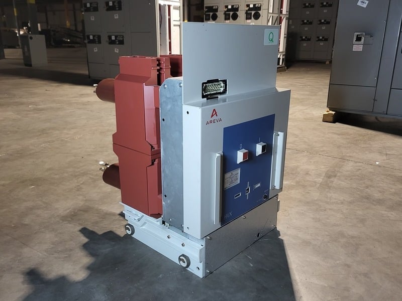 630 Amps, Areva, HVX12-25-06E185, vacuum circuit breaker, 12 KV, new surplus - Image 3