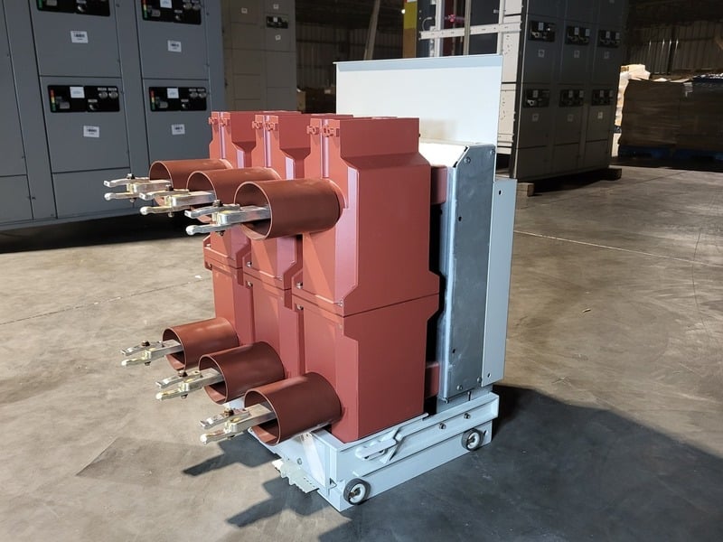 630 Amps, Areva, HVX12-25-06E185, vacuum circuit breaker, 12 KV, new surplus - Image 5
