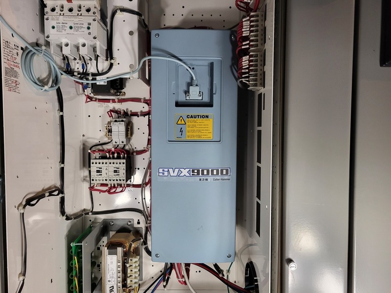 7.5 HP Eaton, SVX005A1-5A4N1, variable frequency drive, 600 Volts, 10 amps, like new - Image 5