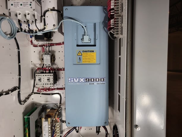 5 HP Eaton, SVX004A1-5A4N1, variable frequency drive, 600 Volts, 7.5 amps, like new - Image 5