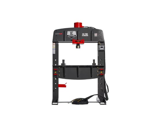 60 Ton, Edwards #HAT8070, shop press with PLC & portable power unit, 12-1/4" stroke, new - Image 1