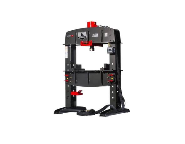 60 Ton, Edwards #HAT8070, shop press with PLC & portable power unit, 12-1/4" stroke, new - Image 3