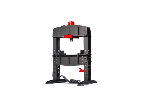 60 Ton, Edwards #HAT8070, shop press with PLC & portable power unit, 12-1/4" stroke, new - Image 6