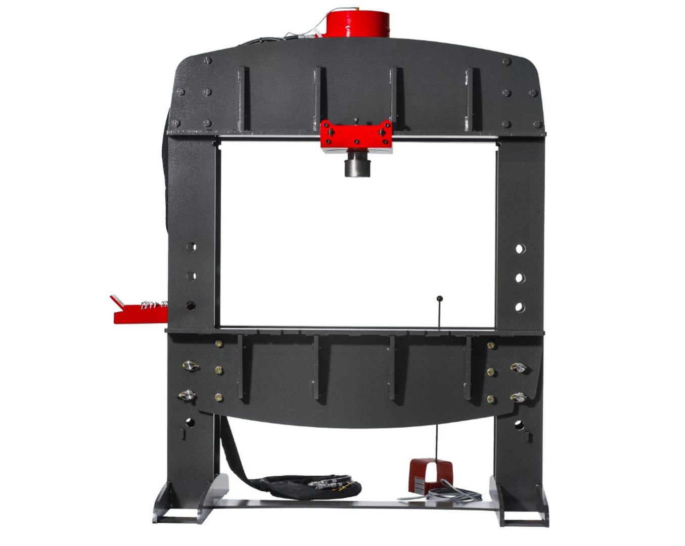 110 Ton, Edwards #HAT9050, shop press with PLC, 12-1/4" stroke, 37-7/16" x 48" table, new - Image 5