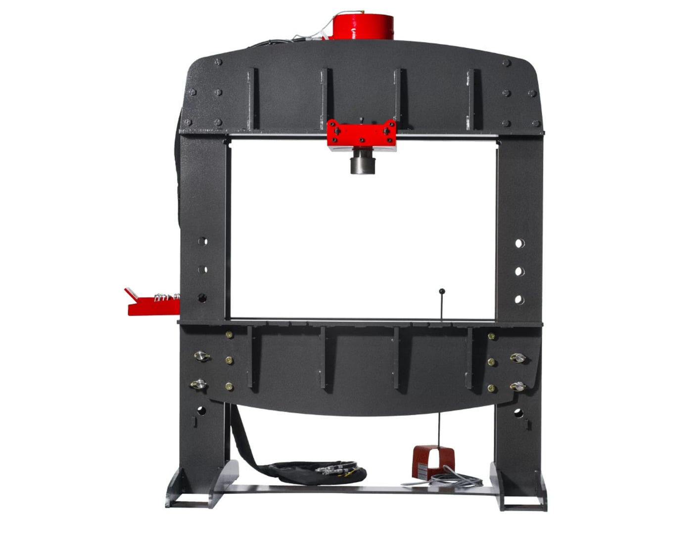 110 Ton, Edwards #HAT9000, shop press, 12-1/4" stroke, 37-7/16" x 48" table, new - Image 4