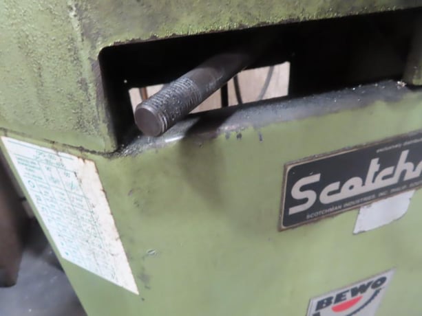14" Bewo Scotchman #CP-350, cold saw, 1.5748" arbor bore, power clamp - Image 10