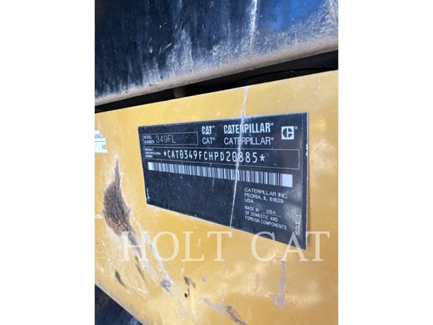 Caterpillar 349FL TC, Crawler Excavator, 3535 hours, S/N: HPD20885, 2019 - Image 7