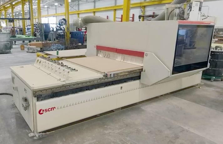 SCM #Pratix-S-15A, CNC Router, 5' x 12', 24000 RPM, 7.5 HP / 9 HP, 2012 - Image 1
