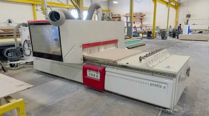SCM #Pratix-S-15A, CNC Router, 5' x 12', 24000 RPM, 7.5 HP / 9 HP, 2012 - Image 2