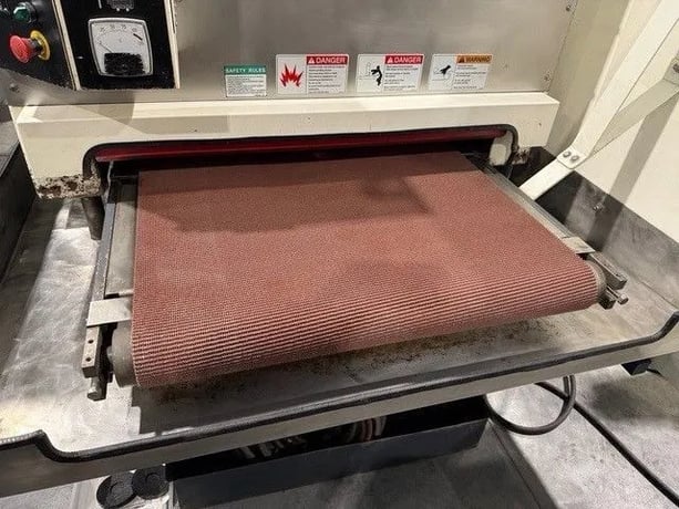 37" x 60" Timesavers #Lynx-37MWT-D-60, belt sander, 15.45 FPM, 6" drum diameter, 2016 - Image 3