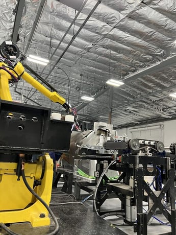 Fanuc, ArcMate 120iD, Robot- TIG Shielding Kit, Minimal Hours, 2021, Complete Cell for $99,000 Or Best Offer - Image 2