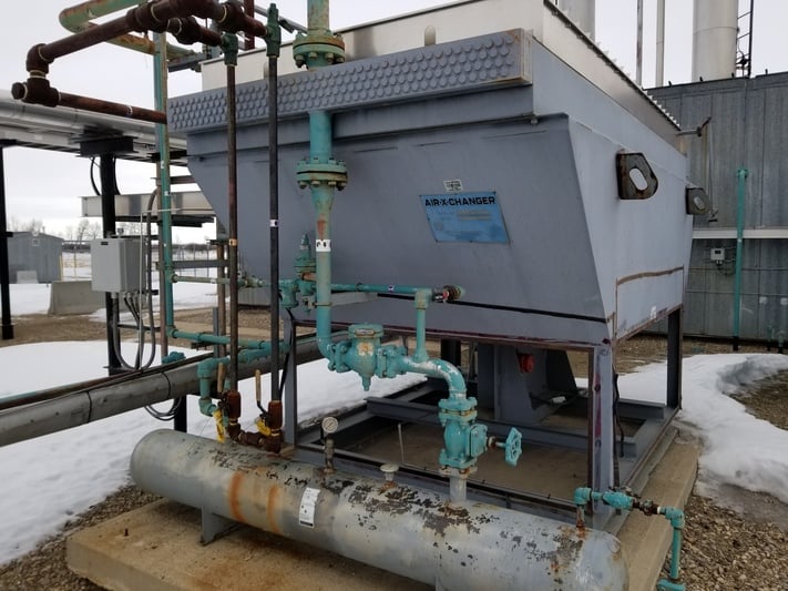 300 psi, Air-X-Changer #72H, propane condenser process cooler, 1992 - Image 3
