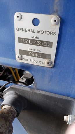 40 GPM BMW #PVH-74, pump, 71 HP GM 5.7L NG motor, 1999 - Image 3