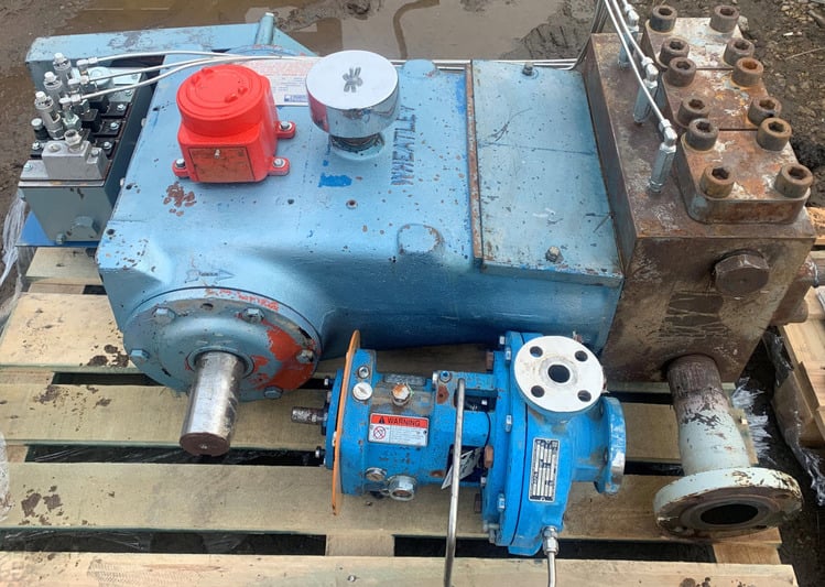 61 GPM Wheatley Gaso #T365, injection pump,, 275 psi, 60 HP @ 1775 RPM, 460 V., 3-phase, 2019 - Image 2