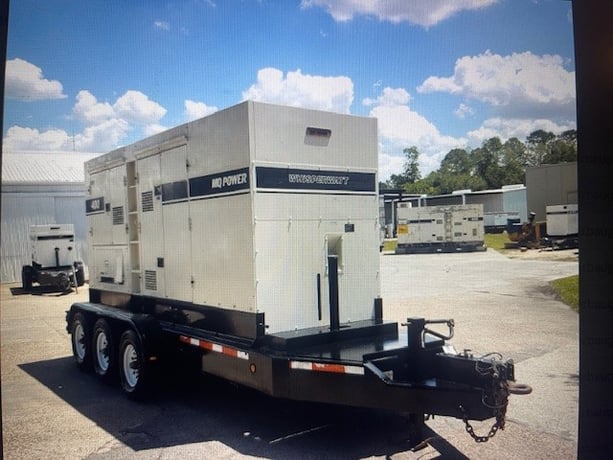 320 KW Multiquip, Isuzu #DCA400SSI4F, diesel towable rental generator, sound attenuated enclosure, 240/480 - Image 1