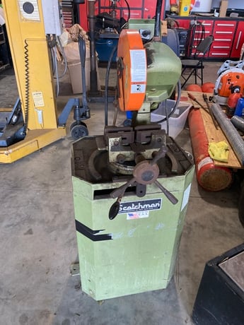 Scotchman #2T5LT Netal Cutting Saw, 12" blade, 2-1/2 HP, 230 v., vise for holding materials - Image 1