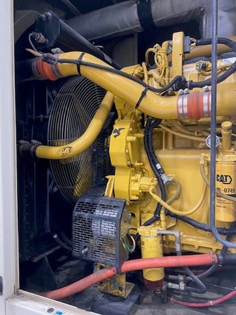 365 KW Caterpillar #3456, diesel generator, trailer mounted, 600 Volts, 166 hours, S/N 3PG00271 - Image 5