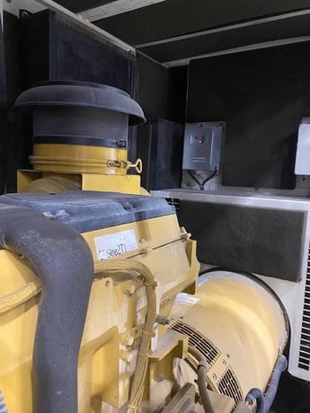 365 KW Caterpillar #3456, diesel generator, trailer mounted, 600 Volts, 166 hours, S/N 3PG00271 - Image 7
