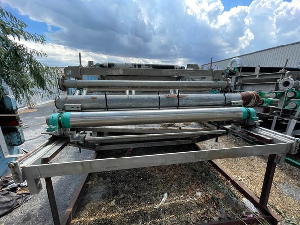 6' Eimco #Expressor, belt press, Stainless Steel frame (2 available) - Image 3