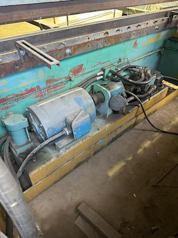 100 Ton, Accurpress #710010, hydraulic press brake, 10' overall, 14" open height, 6" closed height, 8" - Image 8