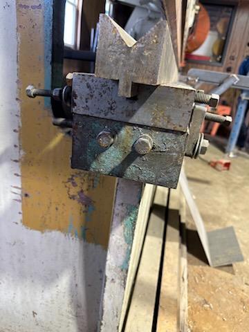 100 Ton, Accurpress #710010, hydraulic press brake, 10' overall, 14" open height, 6" closed height, 8" - Image 9