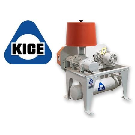 210 cfm, 5 psi Kice #3210-46L3-5132, PD pressure blower, 10 HP, Tuthill 3210 - Image 1