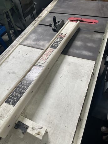 Jet #JTAS-10-3, Table Saw, 10" blade diameter, 34" table height, 3 HP, 4200 RPM, 3-1/8" max depth @ 90° - Image 1