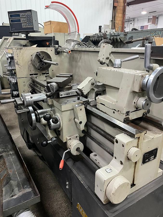 14"/20" x 42" Nardini #Mascote-MS1440, toolroom lathe, 8" 3-jaw chuck, 10" 4-jaw chuck, 1-13/16" hole - Image 5