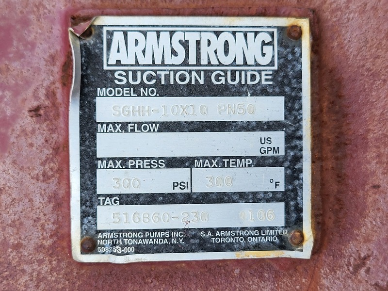 Armstrong #SGHH-10x10, suction guide, 300 psi - Image 2